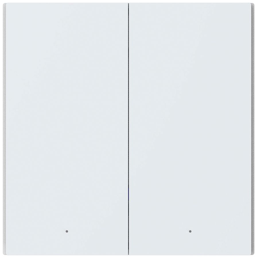 UP-Wandsender Aqara WS-EUK04 Zigbee 2T/2B LED 86mm weiss matt