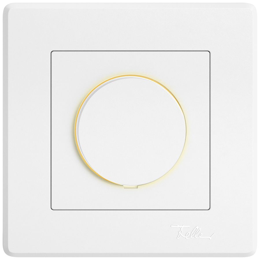 UP-Dimmer EDIZIO.liv SNAPFIX® bel.gb Universal 20…600W/20…600VA ws