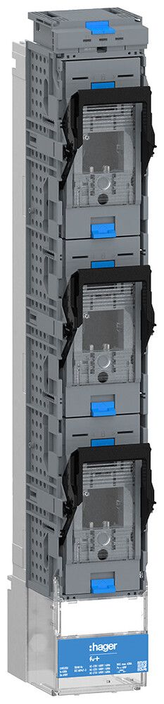 NH-Lastschaltleiste Hager FV+ NH3 1P 630A 690V 100kA Schraubanschluss
