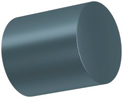 Endkappe Eglo ROPE22 Ø27.5×30mm Aluminium blau