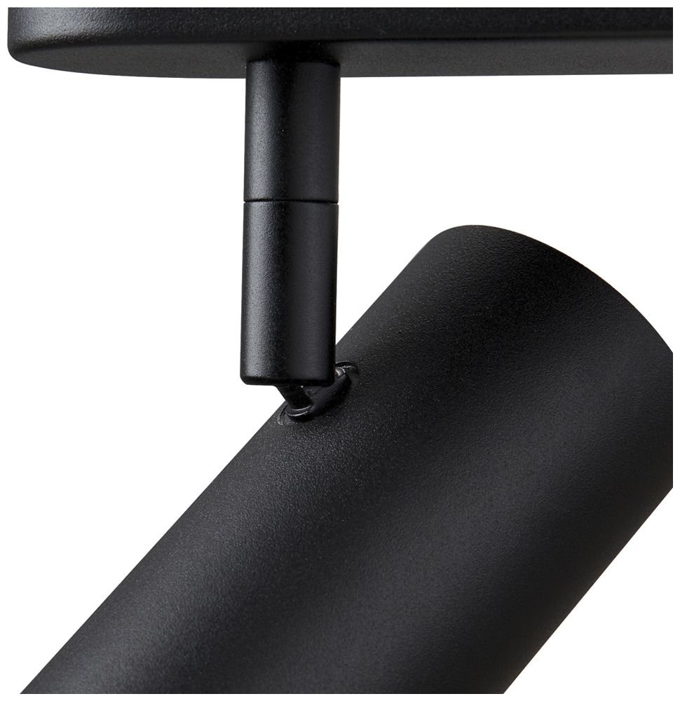 Spot LED SLV NOBLO 19W 2360lm 930 REG 400×105×127mm nero 3×Spot