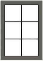 Abdeckrahmen SIDUS 2×3/3×2 Est