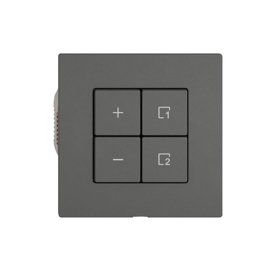 Regolatore Uni-LED EDIZIO.liv Wiser SNAPFIX® 1 scena 4 tasti grs