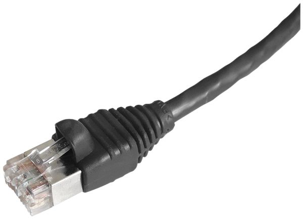 Câble patch Dätwyler CU RJ45 20m noir U/UTP Kat.6