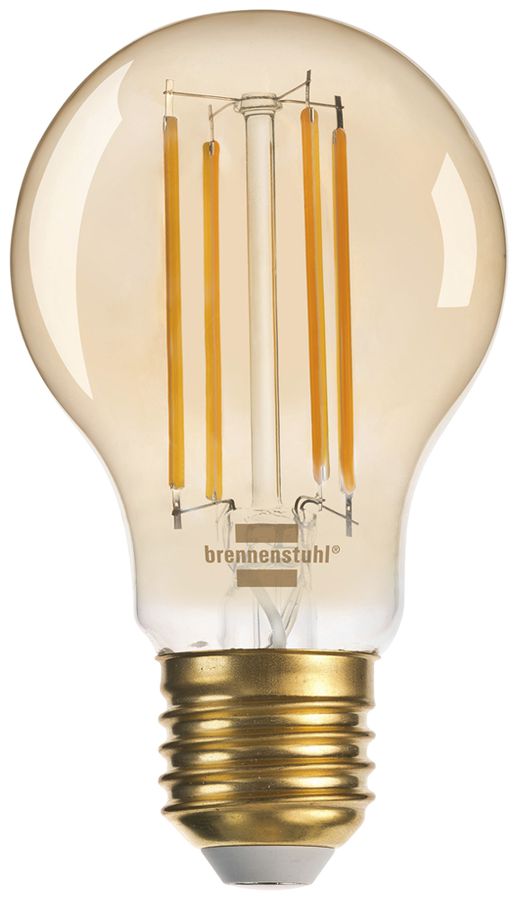 LED-Lampe Brennenstuhl Connect E27 4.9W 470lm 2200K Ø60×105mm klar 360°