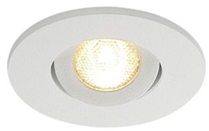 EB-LED-Downlight NEW TRIA MINI SET, 4.4W 143lm 3000K 30° IP44 mattweiss