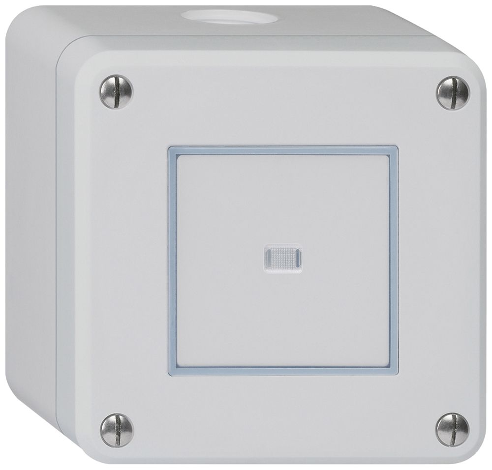 Interrupteur AP robusto IP55 schéma 3/2P lumineux gris