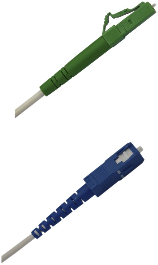 LWL-Patchkabel WISI Simplex OS2 9/125μm G.657.A1 Stahlarmierung LCAPC-SCPC ws 5m