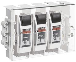 Kit di montaggio Hager NTK 161 sezionatore di neutro HPC 160A bride coperchio