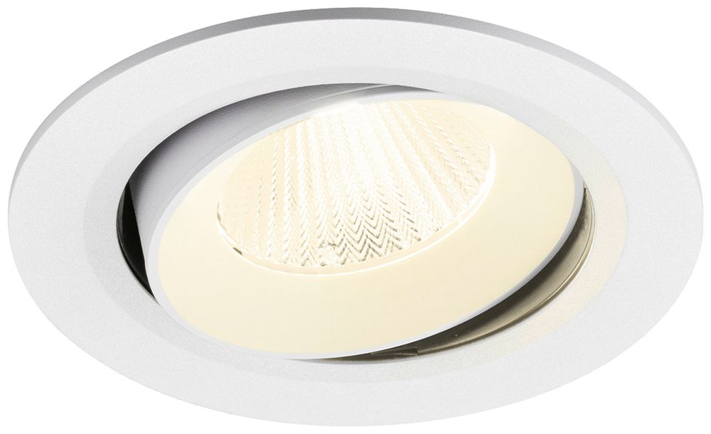 LED-Downlight SLV NUMINOS MOVE L 17W 2700lm 4000K MB DALI Ø160×93mm ws