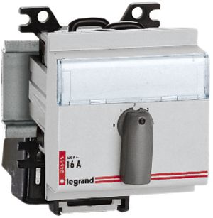 EB-Umschalter Legrand, 16A/440V 2L, "1-0-2"