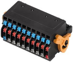 Buchsenstecker Weidmüller BL-I/O Löseriegel/NPN 3.5mm 30L verzinnt schwarz