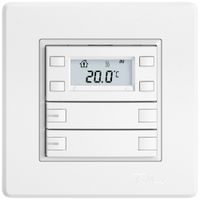 Poussoir RTH ENC EDIZIO.liv SNAPFIX® a.RGB-LED 2×touches comm.2T bc