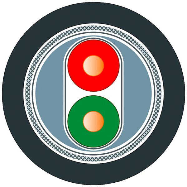 Buskabel Siemens PROFIBUS FC Process 1×2×1 geschirmt PVC Eca schwarz