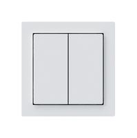 KNX-Taster Hager BA kallysto A 2-fach 60×60mm weiss