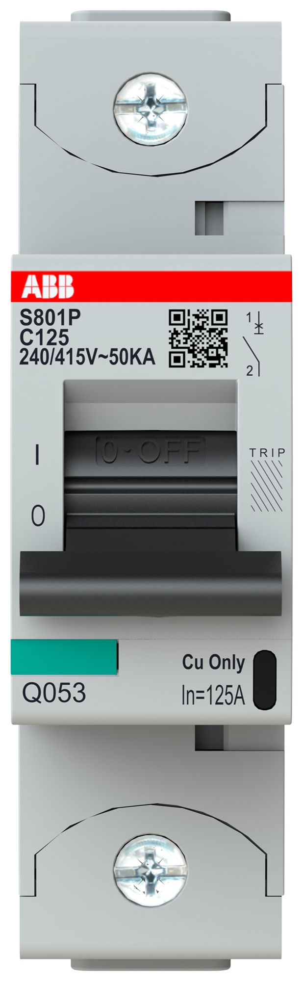 Disgiuntore ABB S801P-C125 1P 230V C-125A 50kA 1.5UM