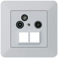 UP-Antennendose R/TV-Daten kallysto.trend HMS 2GHz 11db hellgrau