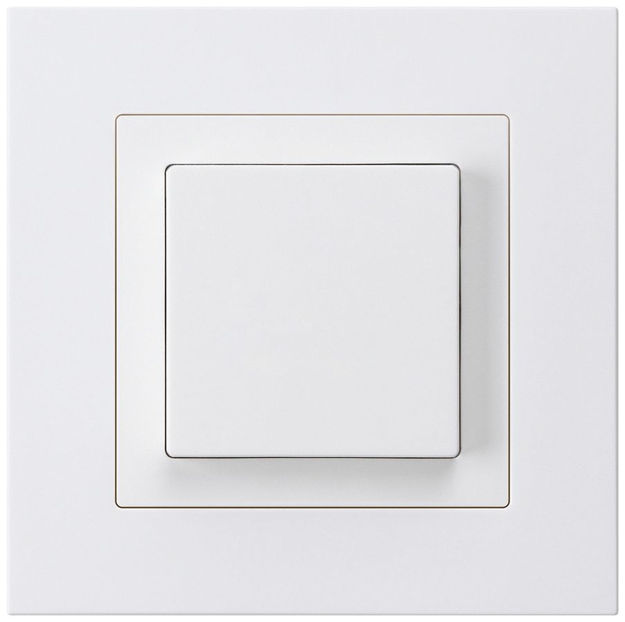 UP-Kurzhublichtregler 25…500VA NV KPR Phasenanschn.weiss