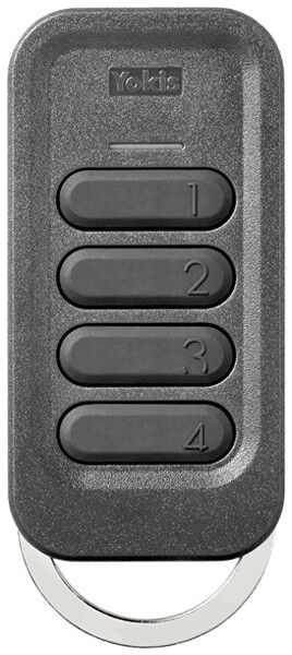 RF-Handsender YOKIS TLC4TP 4 Tasten 2.4GHz grau