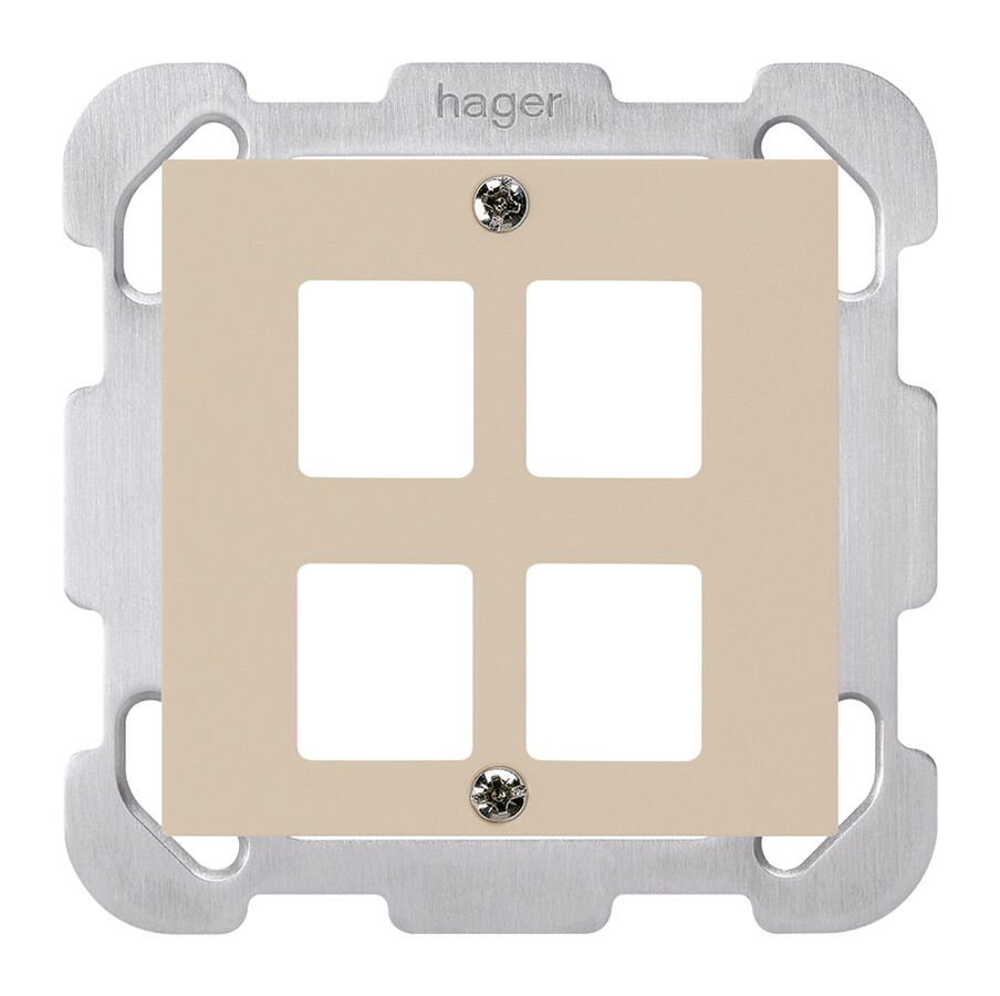 UP-Frontset HMS kallysto B für 4 Module beige