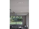 Downlight LED SLV KADUX Triple 20W 2350lm 3000K 38° VAR 210×90mm blanc