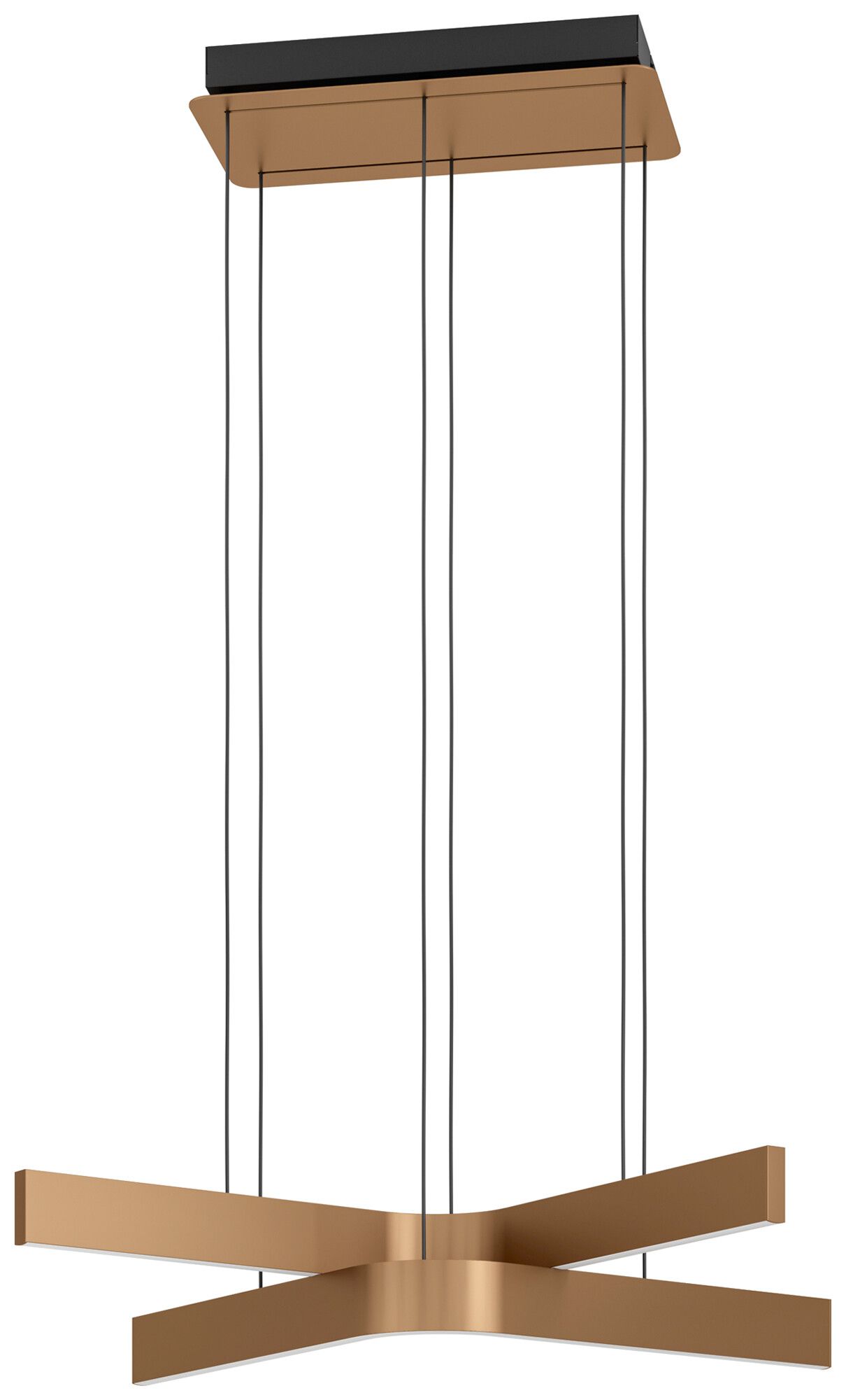 LED-Pendelleuchte Eglo FOLCINO-Z 32W 0…3720lm 2700…6500K DIM 640mm Bronze