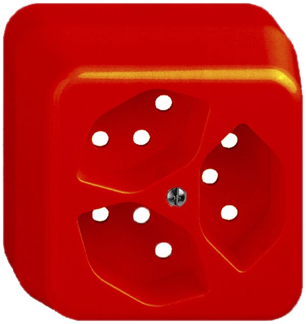 AP-Kappe FH zu 3×T13 orange