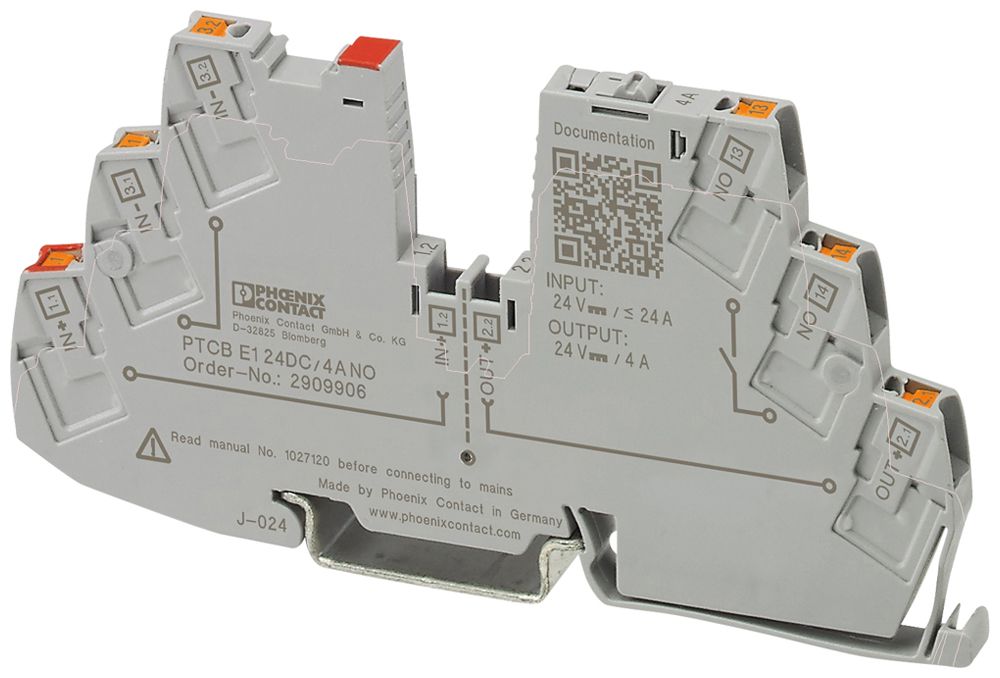 Interruttore di protezione PX PTCB E1 24DC/4A NO