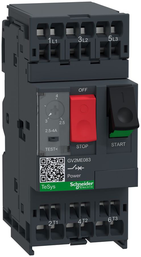 Salvamotore Schneider Electric GV2 2.5…4A