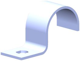 Kabelbride 1-lappig Fe 6mm