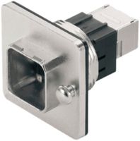 Zentralflansch-Set Weidmüller V14 PushPull mit RJ45-Adapter