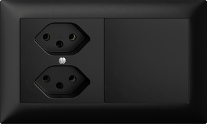 UP-Kombination Edue 1x2, 2xT13 + Blind sz