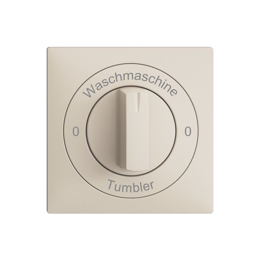 Kit front. 0-Waschmaschine-0-Tumbler EDIZIOdue 60×60mm crema