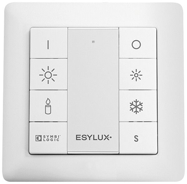 Pulsante INC ESYLUX DALI, 8 volte, Tunable White