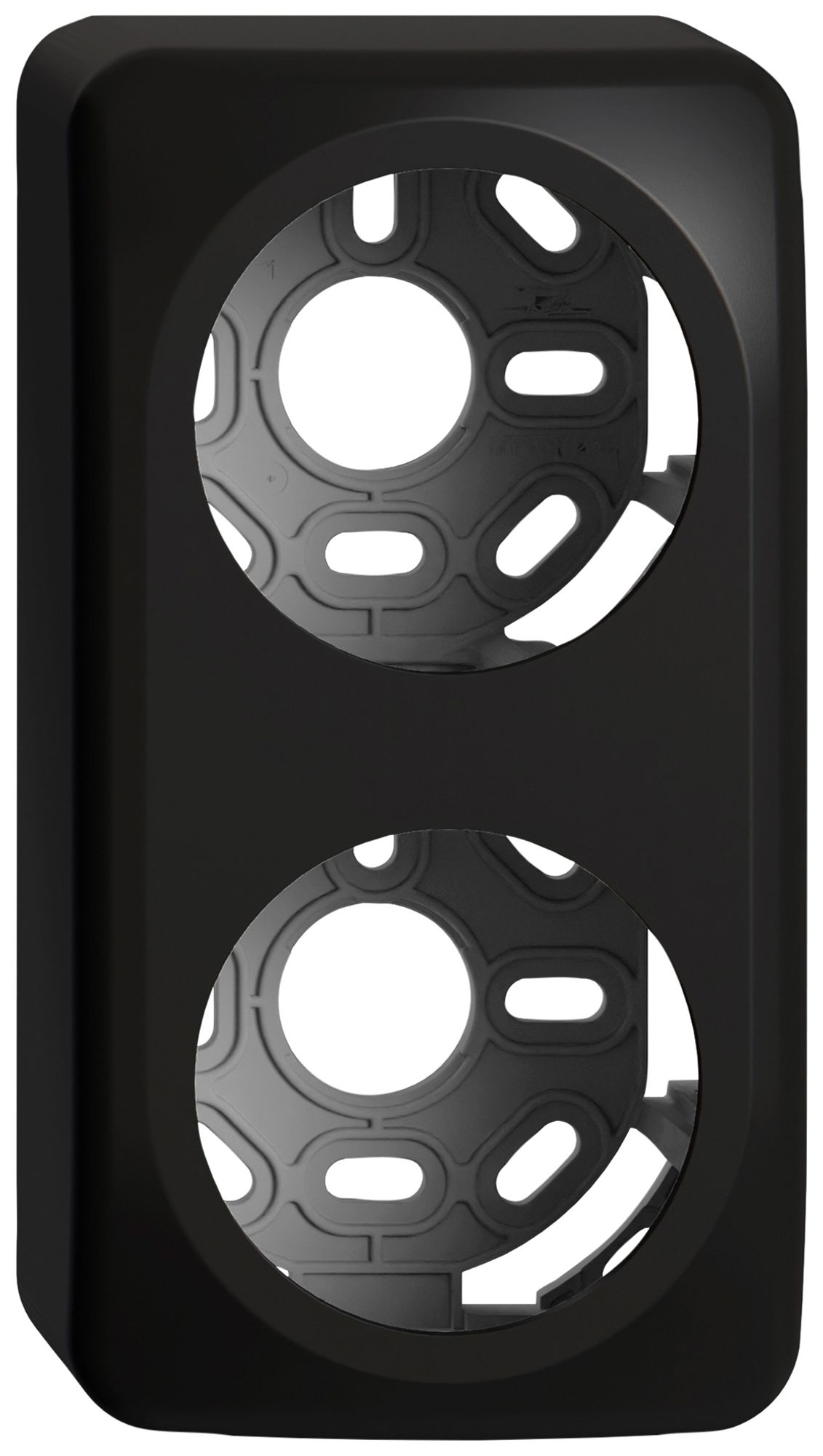 AP-Kappe STANDARDdue SNAPFIX® für QX-Apparate f.Frontscheibe 1×Ø53&1×Ø60mm sz