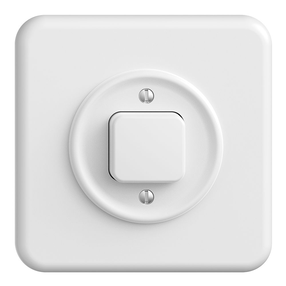 UP-Taster STANDARDdue AR weiss