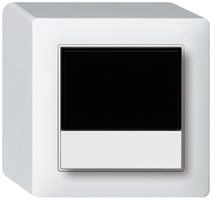 Termostato ambiente AP kallysto bianco KNX s/e-link con tasto