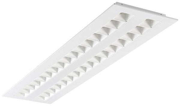 EB-LED-Deckenleuchte Sylvania OPTIX 1250 WHT 24W 3450lm 4000K weiss