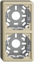 Kappe mit Grundplatte 2×39mm vanille für Kombination FX vertikal/horizontal
