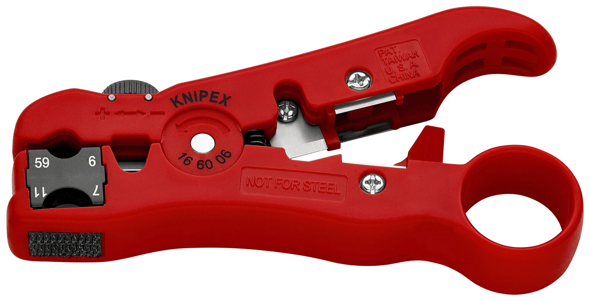 Abmantelungswerkzeug KNIPEX für RG59, RG6, RG7 und RG11