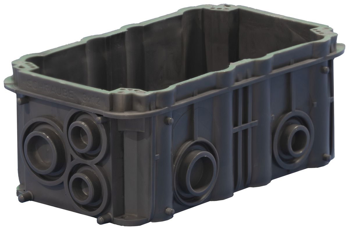 Boîte ENC Ammer I-I sans paroi intermédiaire gris TFC 850°C