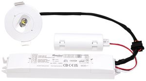 Lampada di emergenza ESYLUX ELH-2 1.5W 150lm 6000K 3h Ø60×28mm bianco