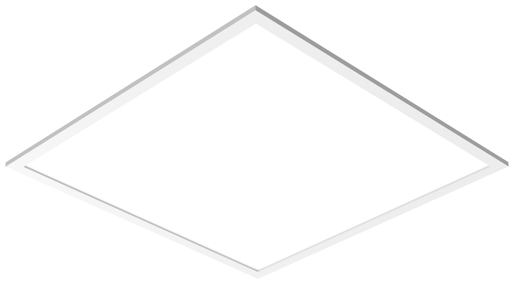 LED-Deckenleuchte DOTLUX FLATfrost 620×620mm 38W 3420lm 3000…5700K