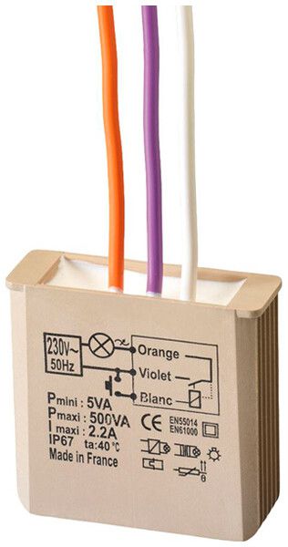 Attuatore varialuce INS Yokis 5…300VA 500W 230V