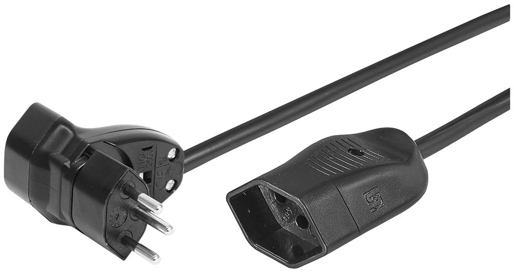 Cavo di prolunga Steffen Td 3×1mm² 0.25m T12/T13 nero