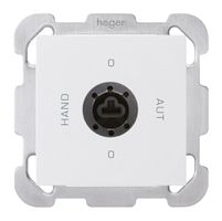 Interruttore rotativo INC 0-Hand-0-Aut. kallysto 2/1L bianco