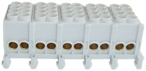 Morsetto principale HLAK 5L, 4×25mm², grigio