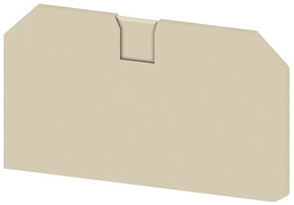 Abschlussplatte Weidmüller SLEP 2C 10mm² 2.2mm V0 beige