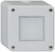 AP-LED-Leuchte robusto IP55 grau LED rot/grün