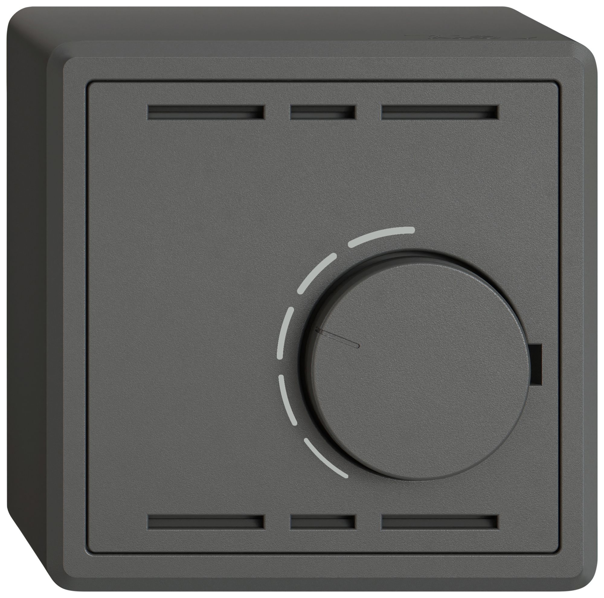 Termostato ambiente AP EDIZIO.liv SNAPFIX® senza interruttore 230VAC 50Hz grs